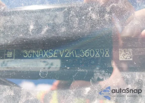 2019 Chevrolet Equinox Ls z USA, uszkodzony, nr VIN 3GNAXSEV2KL360898